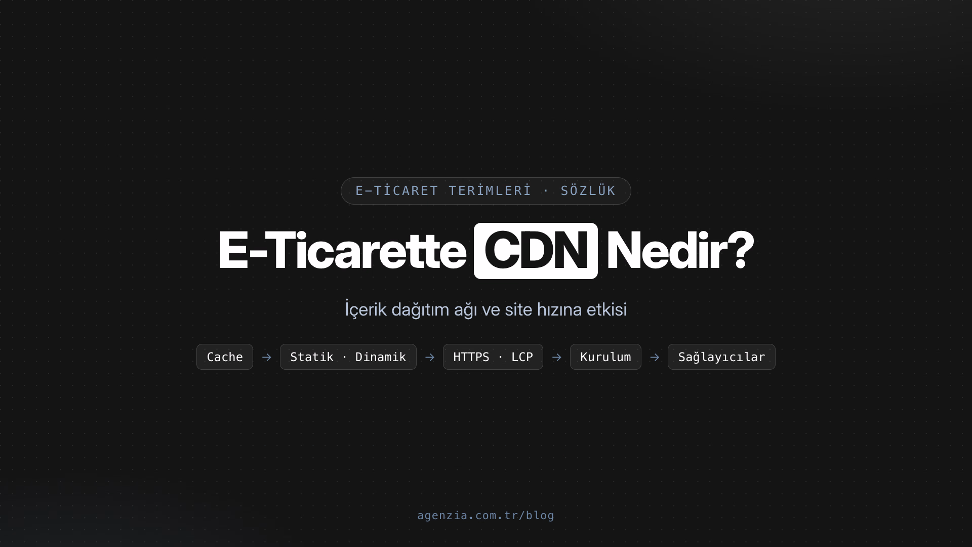 CDN Nedir? E-Ticarette Site Hızına Etkisi ve Kurulum Rehberi